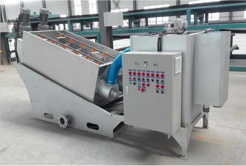 疊螺機廠家分享通過電控箱自動間隔時間實現(xiàn)沖洗功能